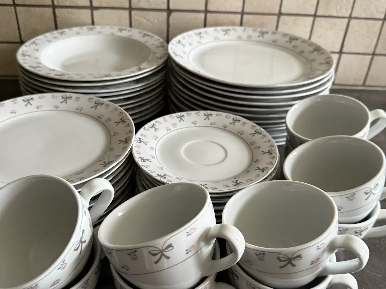 Billede 1 - Kaffe/spisestel til 10 pers