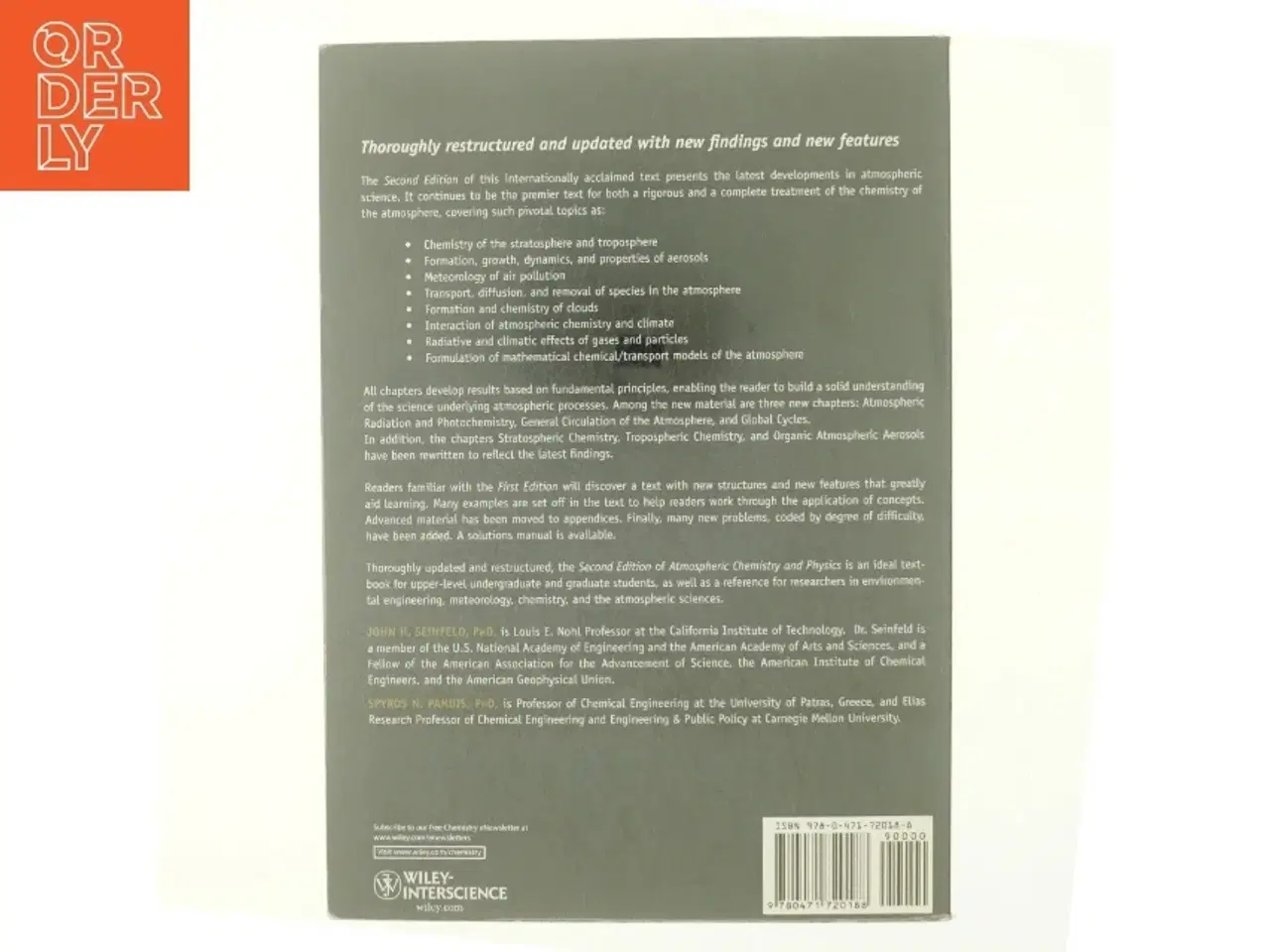 Billede 3 - Atmospherifc chemistry and physics : from air pollution to climatic change (Bog)