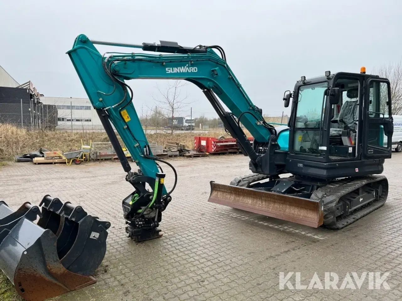 Billede 1 - Gravemaskine Sunward SWE90UF