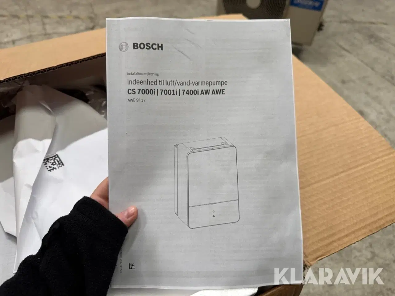 Billede 6 - Indeenhed til luft/vand varmepumpe BOSCH CS 7000i