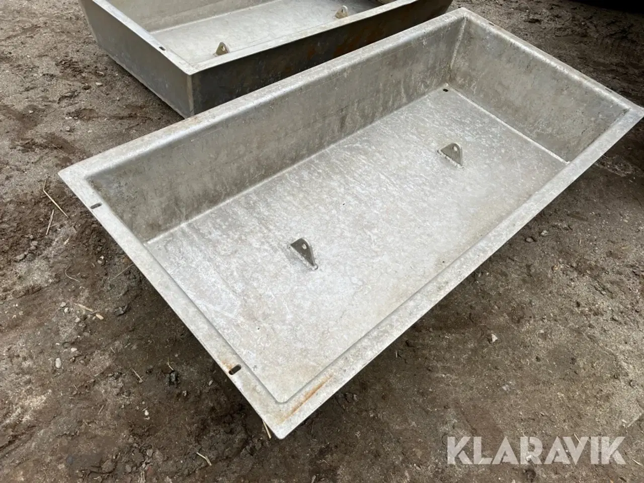 Billede 1 - Drikke kar/trug Alumimium 5 styk.