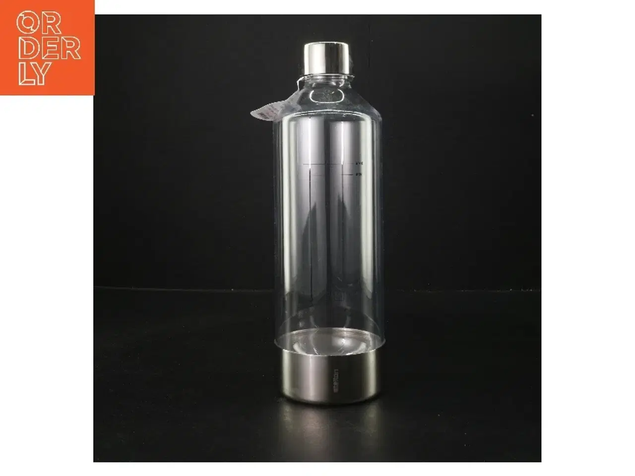 Billede 1 - Vandflaske med stål og glas (str. 27,5 cm)