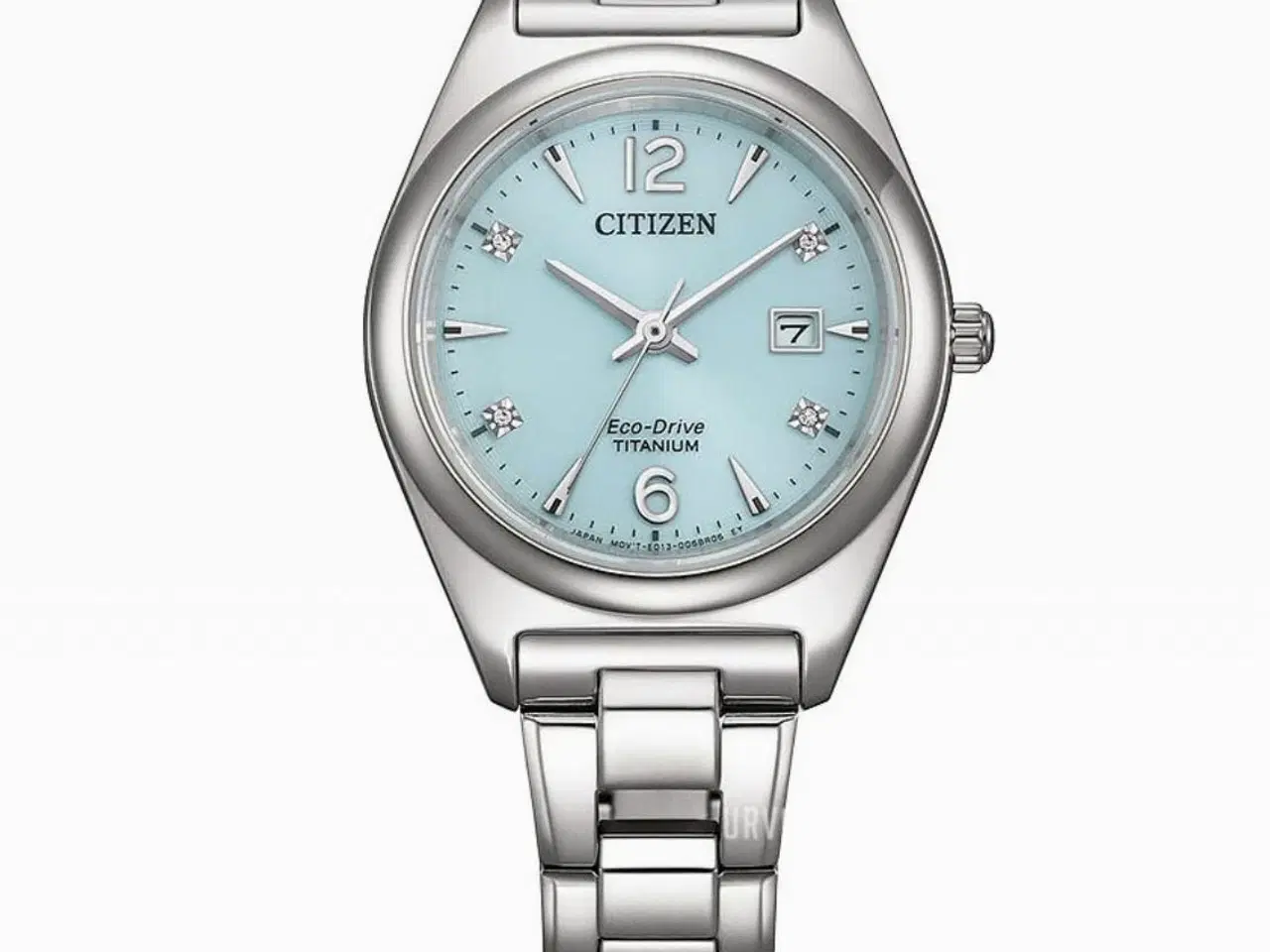 Billede 1 - Nyt Citizen Eco-Drive dame ur i Super Titanium med