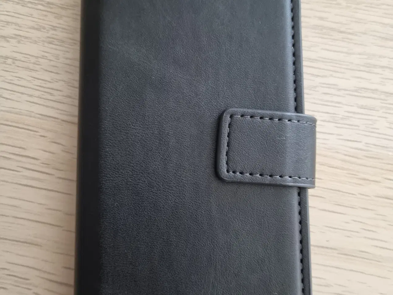 Billede 1 - Sort læder Cover til Samsung galaxy s21 