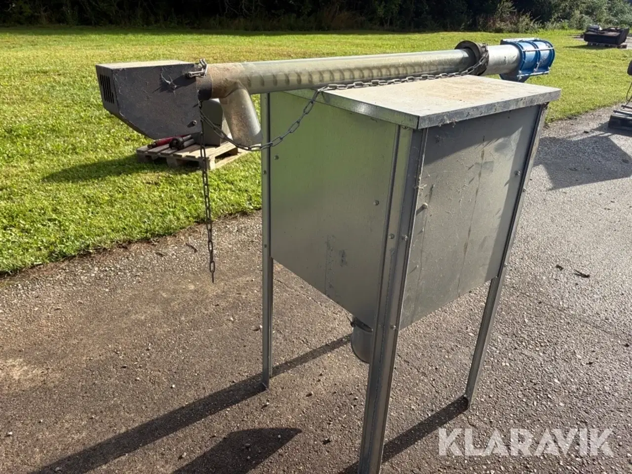 Billede 3 - Lille kornsilo til træpiller Mafa