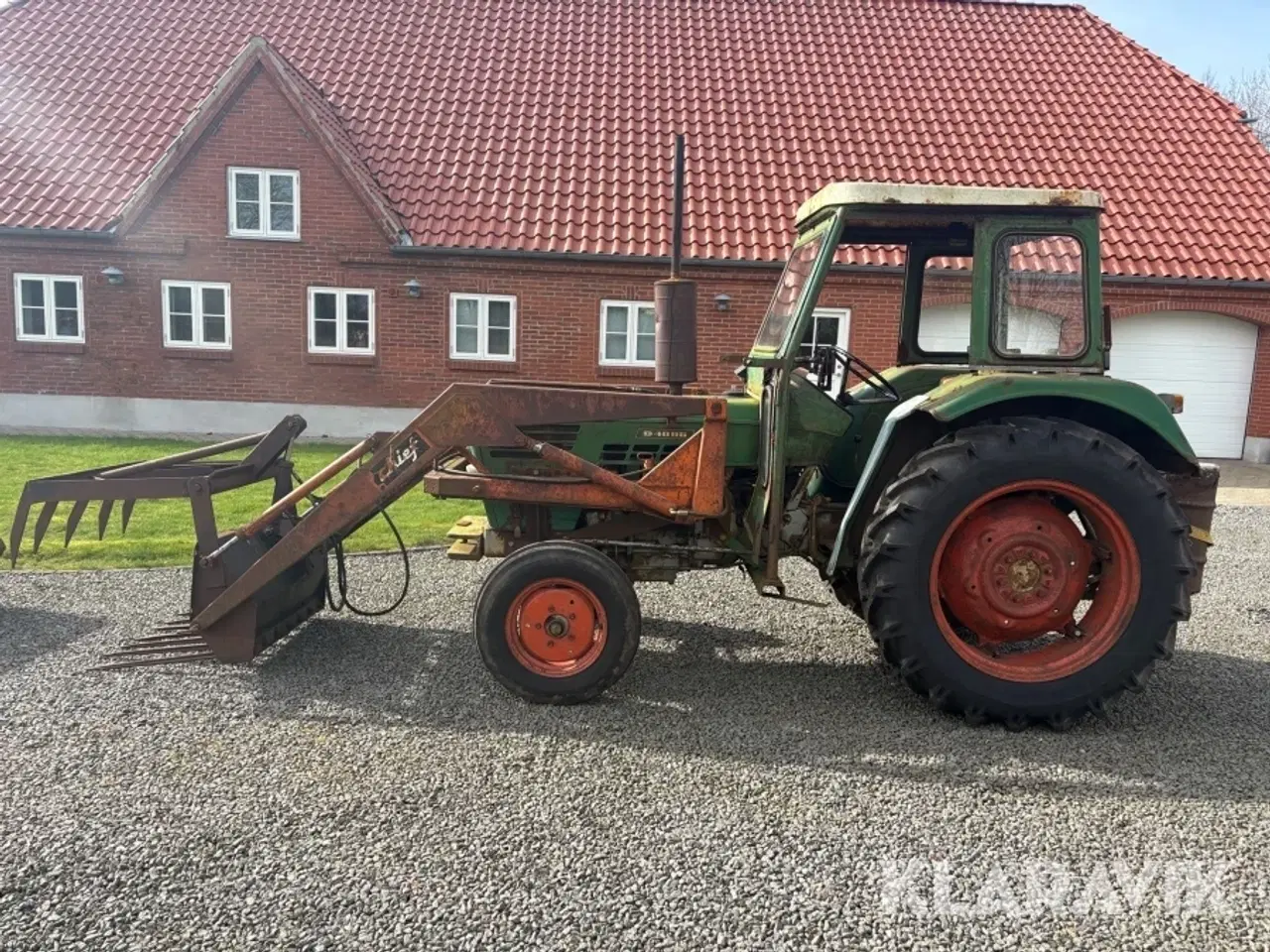 Billede 10 - Veterantraktor Deutz D490G F3L 912