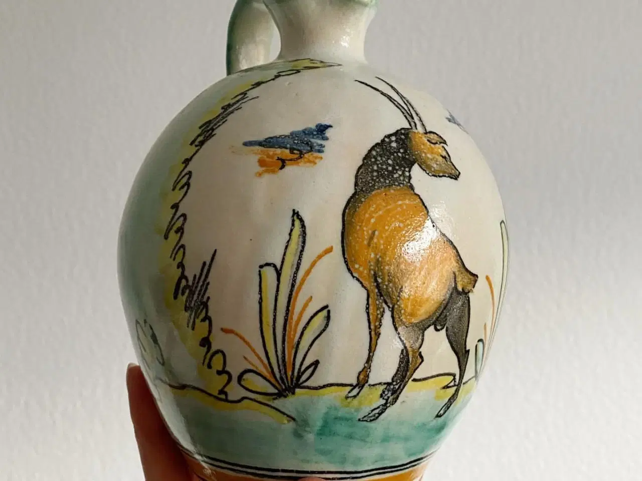 Billede 7 - Keramikkande med ged, Alfar Del Rio, NB