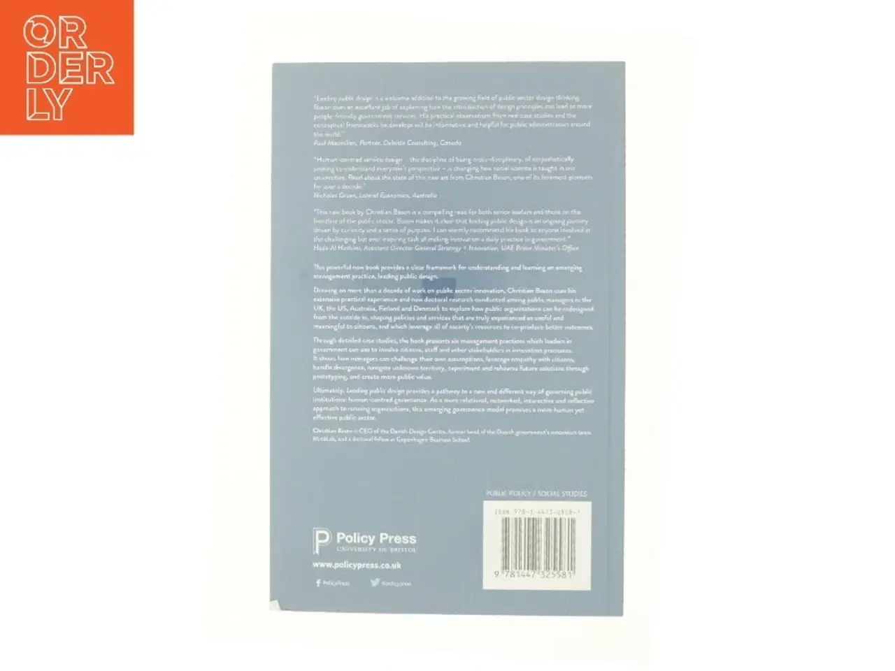 Billede 2 - Leading Public Design (Bog)