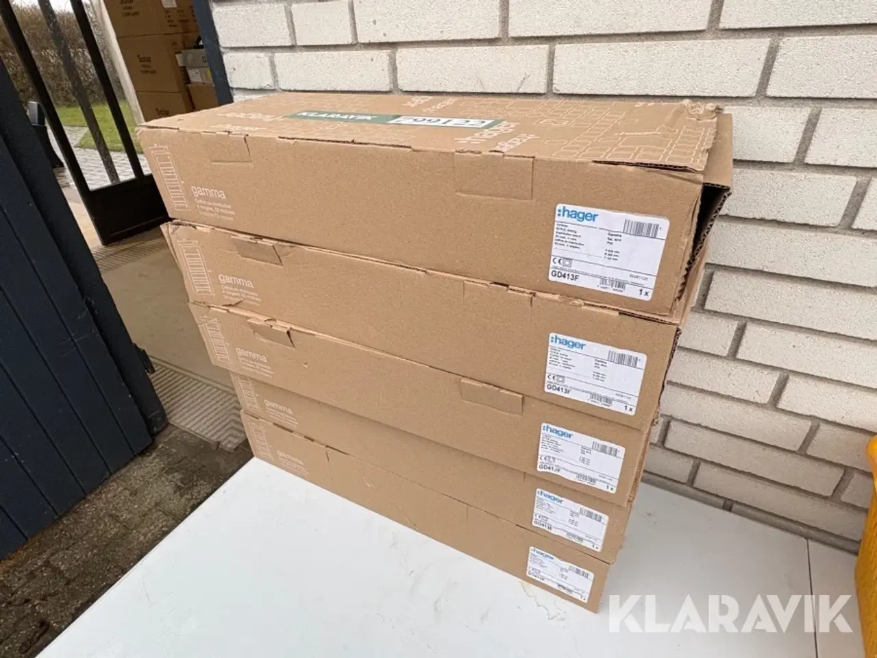 Billede 1 - Eltavler Hager GD413F 5 styk