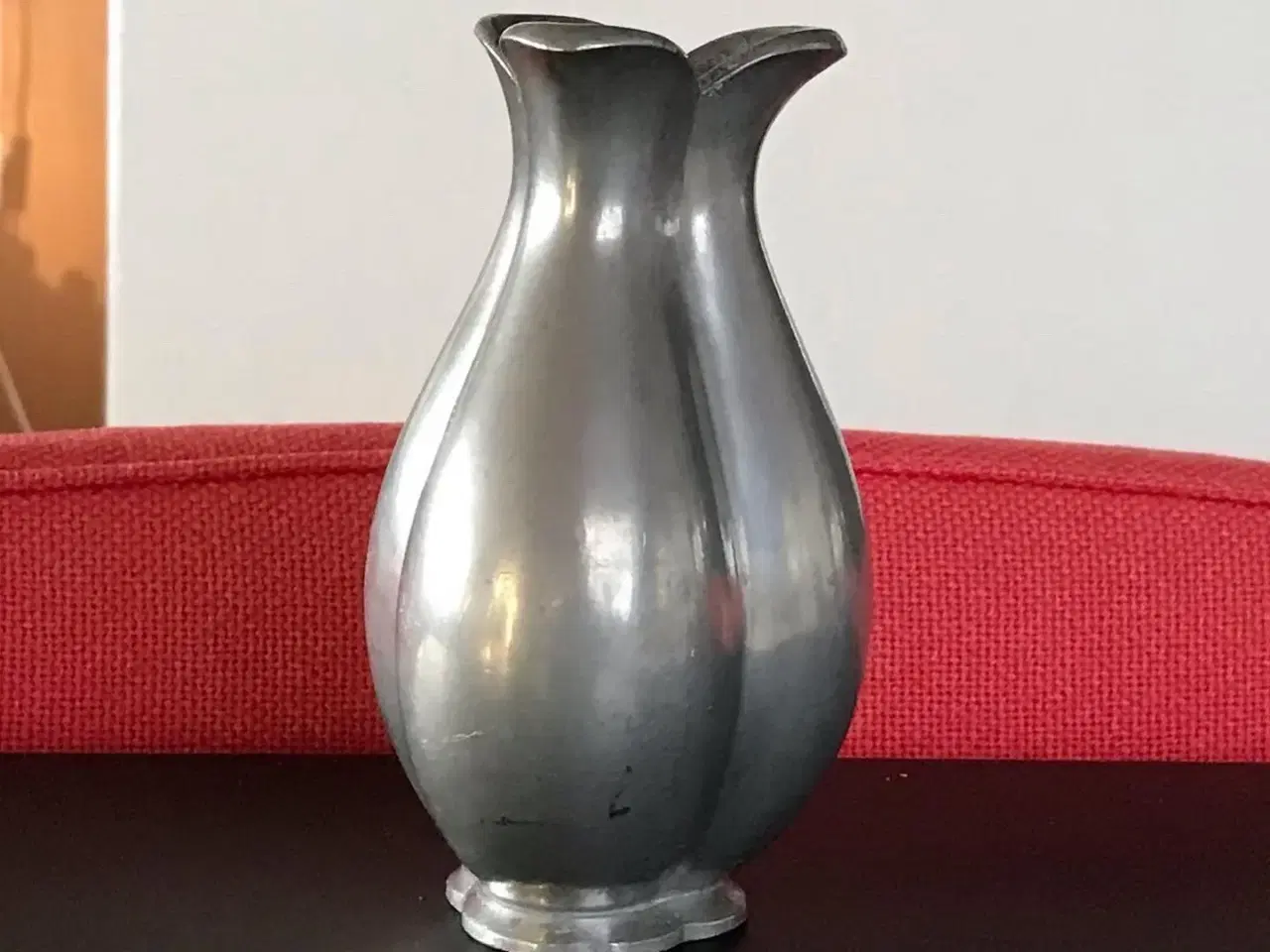 Billede 1 - Just Andersen - Tinvase / vase 