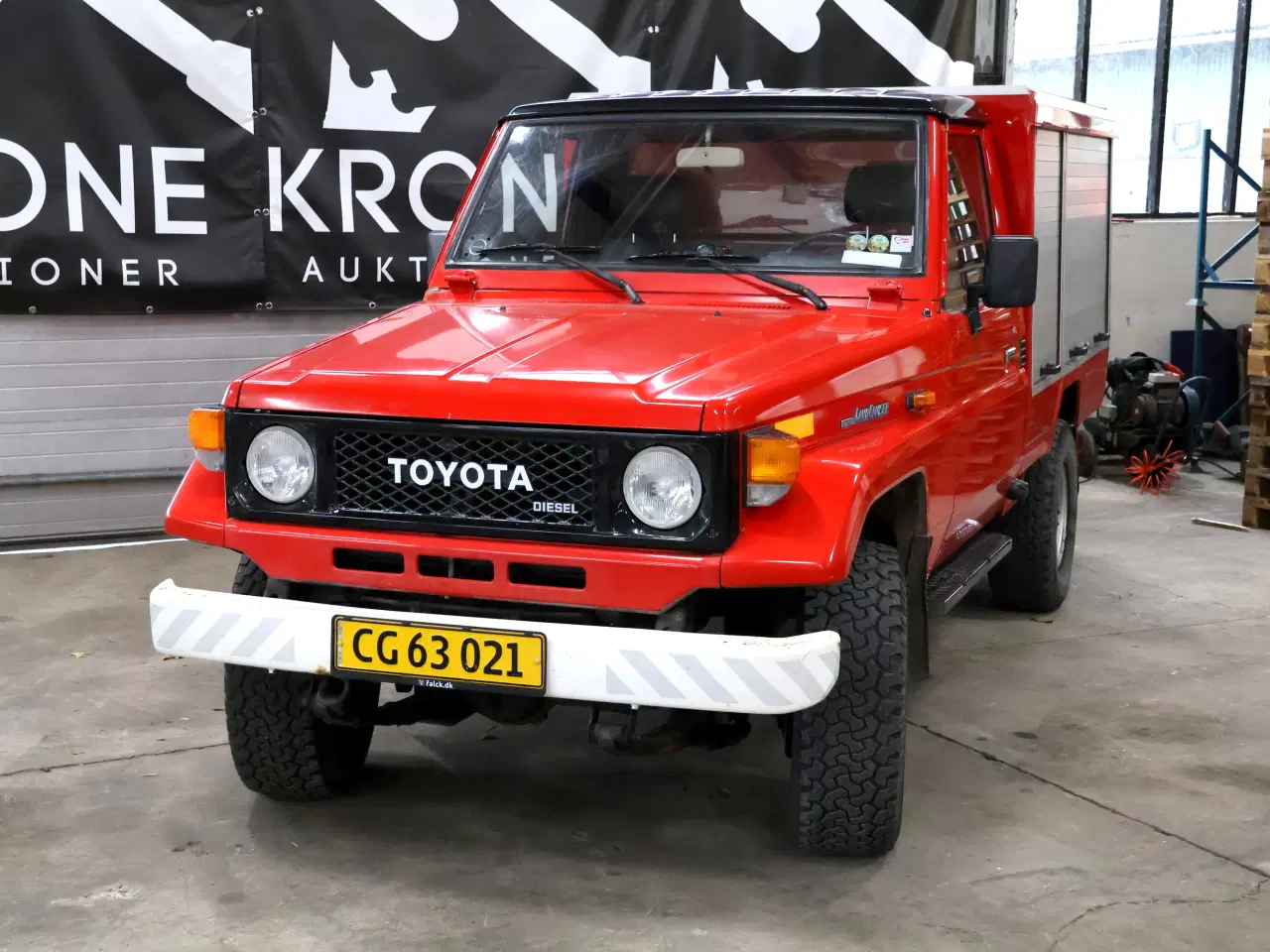 Billede 2 - Toyota Landcruiser BJ75 4WD årg 1989 Diesel.