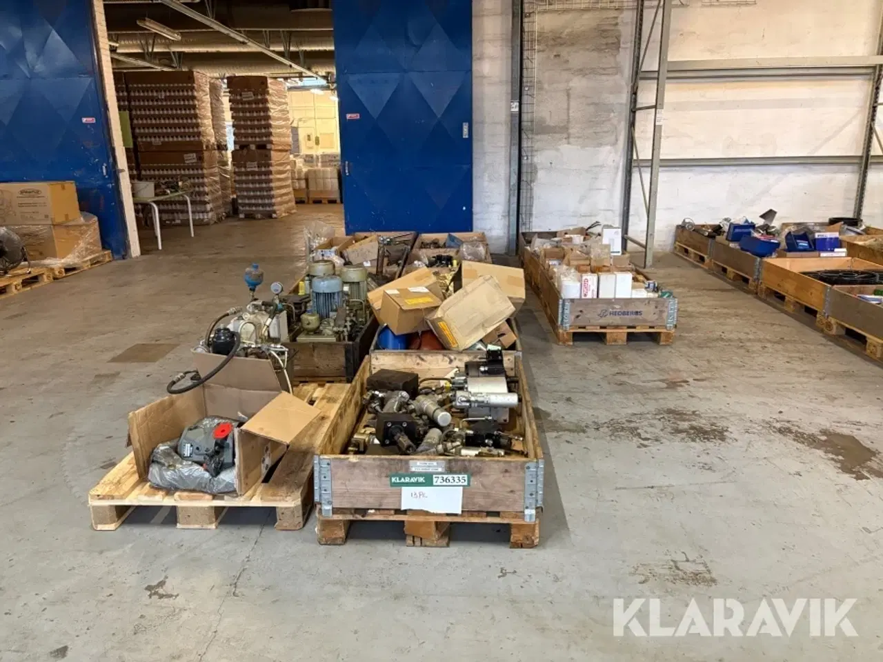 Billede 2 - Hydraulik-komponenter - 13 paller