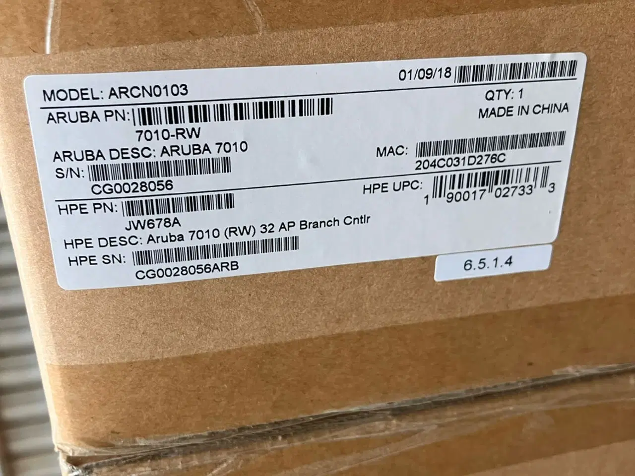 Billede 4 - Aruba 7010 Branch Controller (JW678A)