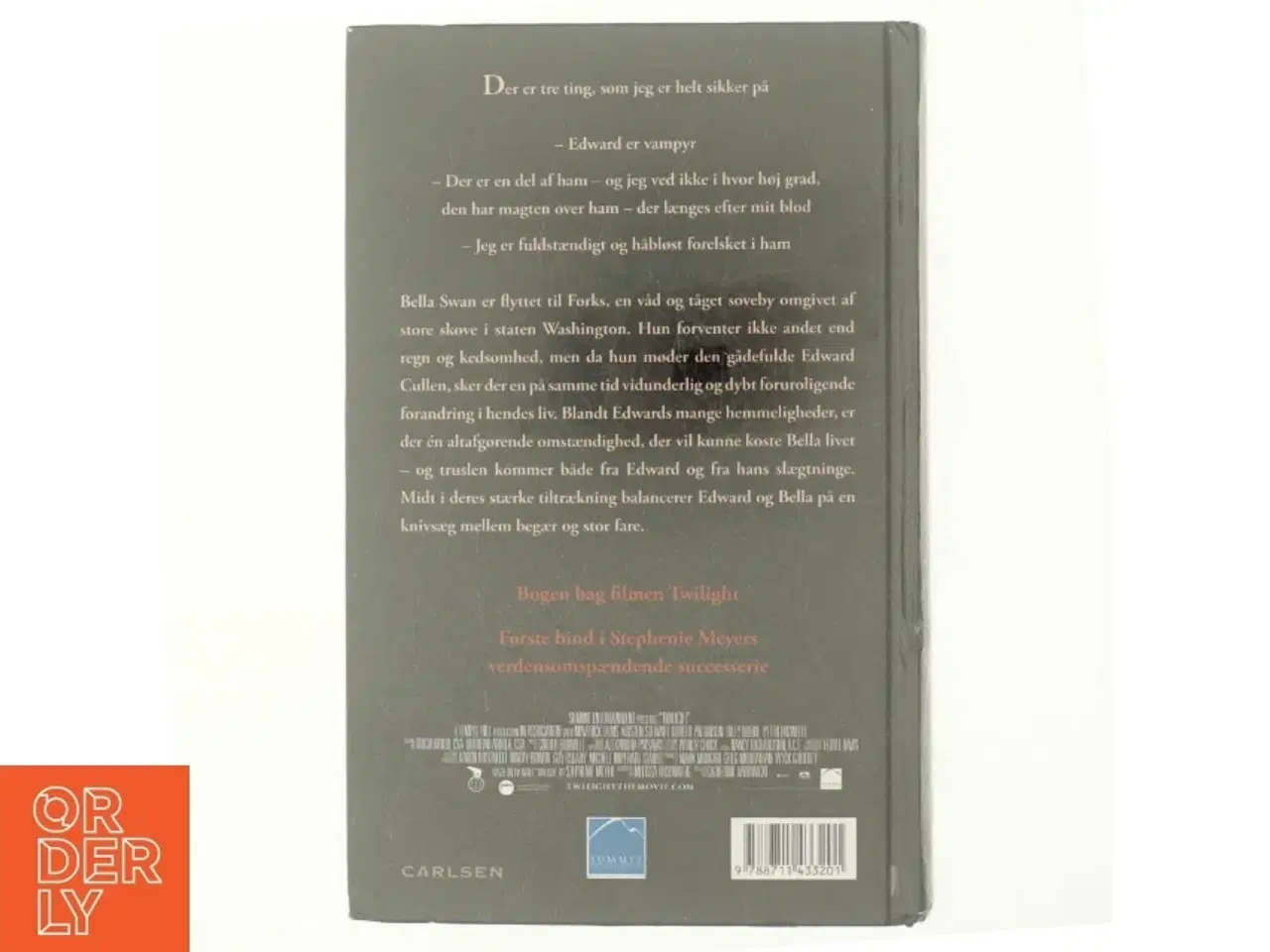 Billede 3 - Twilight - tusmørke af Stephenie Meyer (Bog)