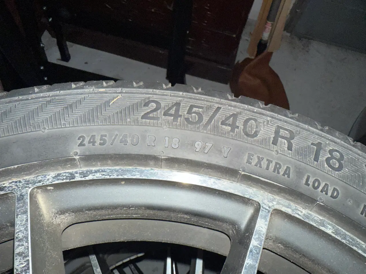 Billede 4 - Mercedes Alu fælge med TPMS ventiler 
