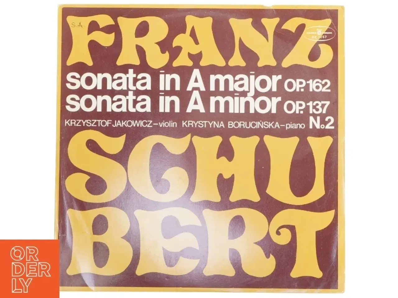 Billede 1 - Franz Schubert LP fra Muza