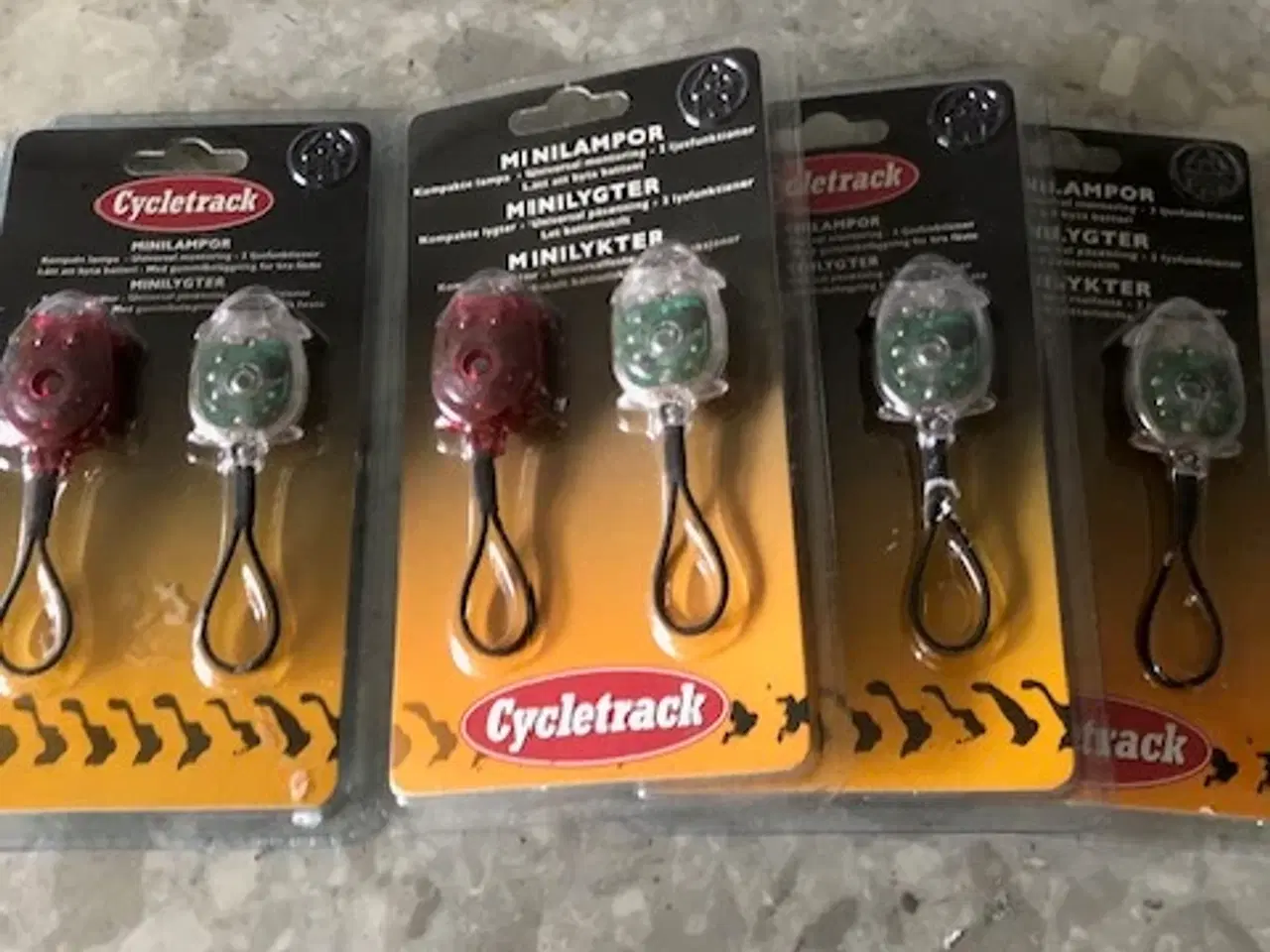 Billede 1 - Cykellygter