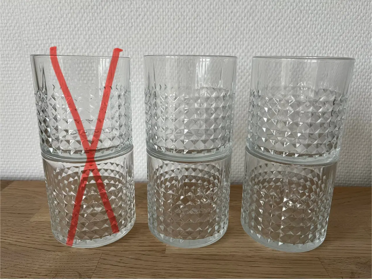 Billede 2 - 4 drikkeglas i rigtig fin stand