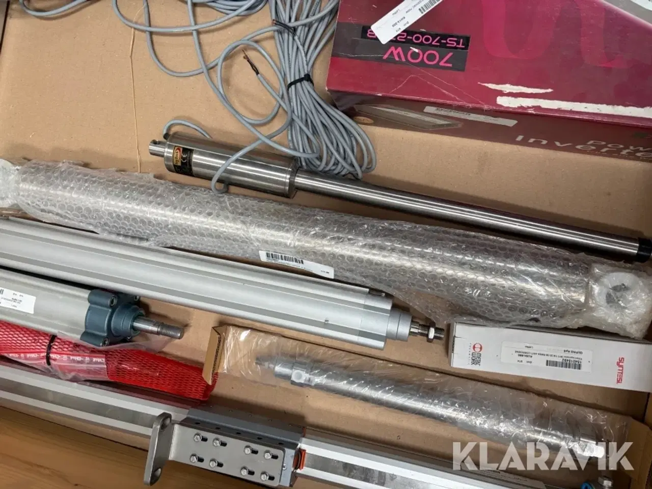 Billede 12 - Lot - aktuator, cylindre og power inverter - 1 palle