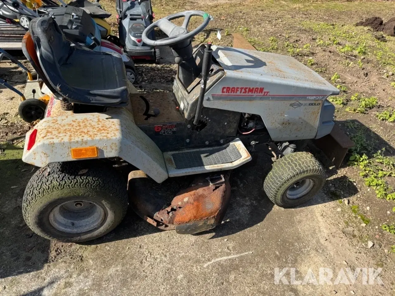 Billede 6 - Græsslåmaskine Craftsmann 2 15hp OHV
