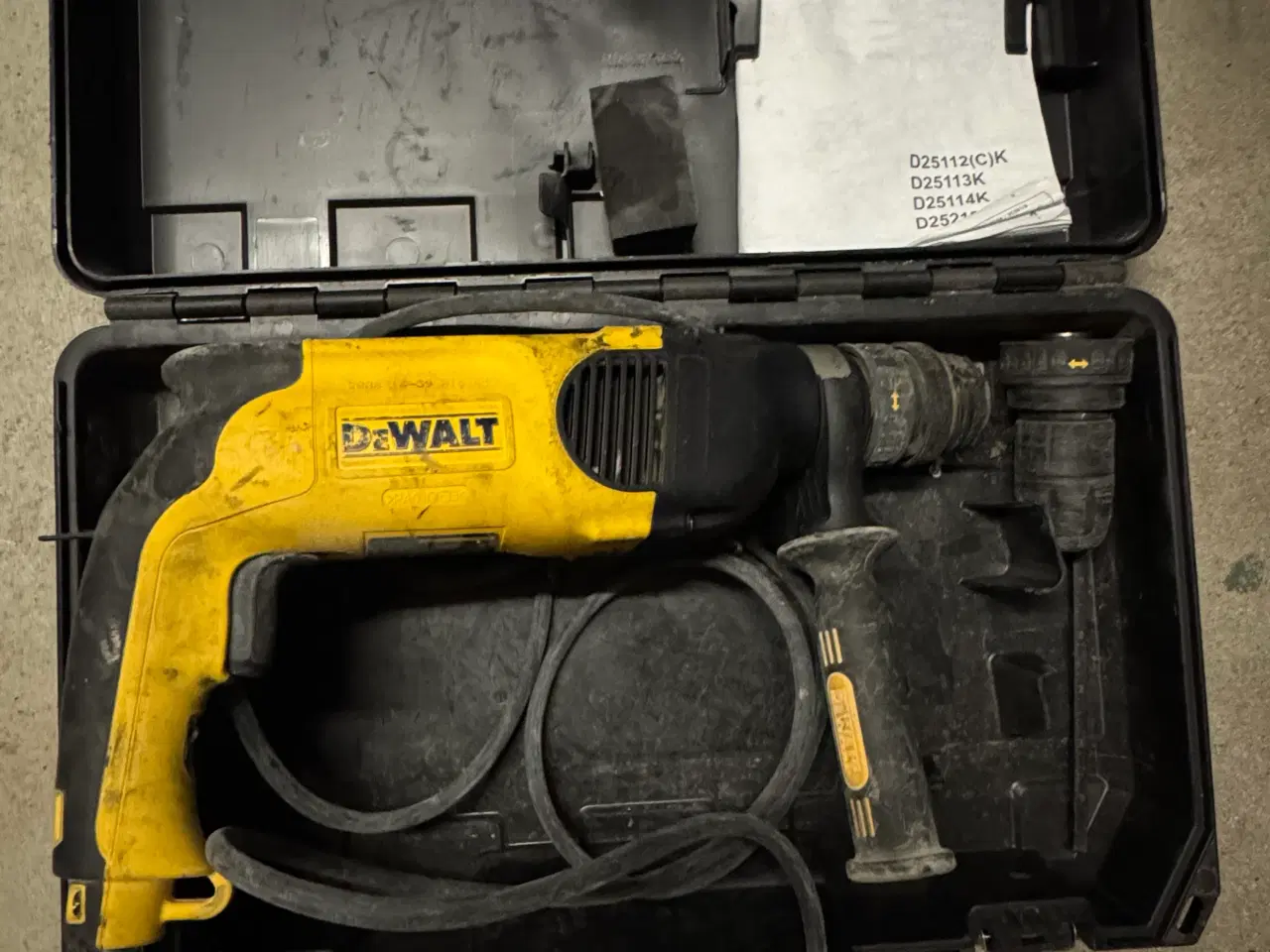 Billede 6 - DEWALT D25114K slagboremaskinen