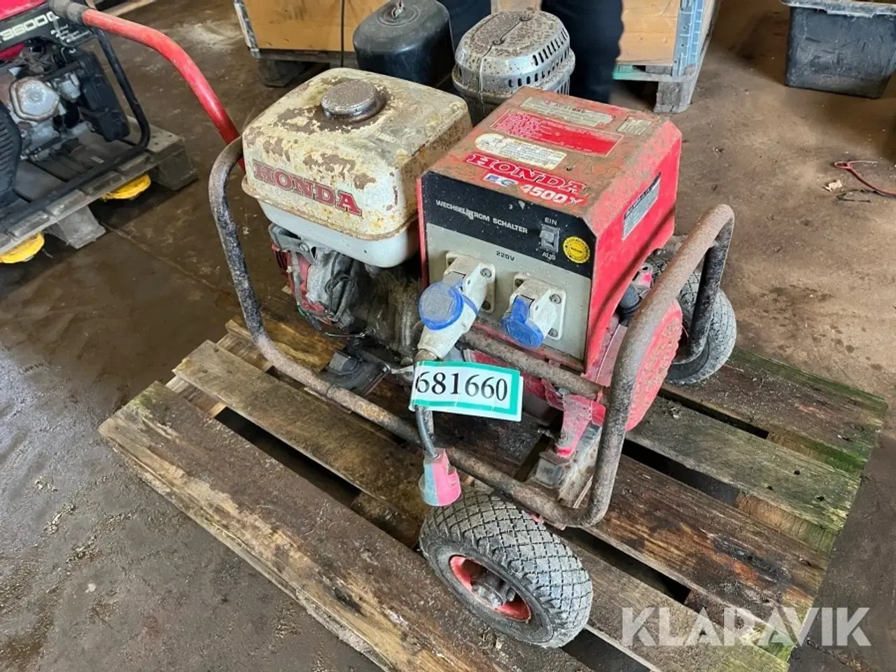 Billede 1 - Generator Honda EG 4500X