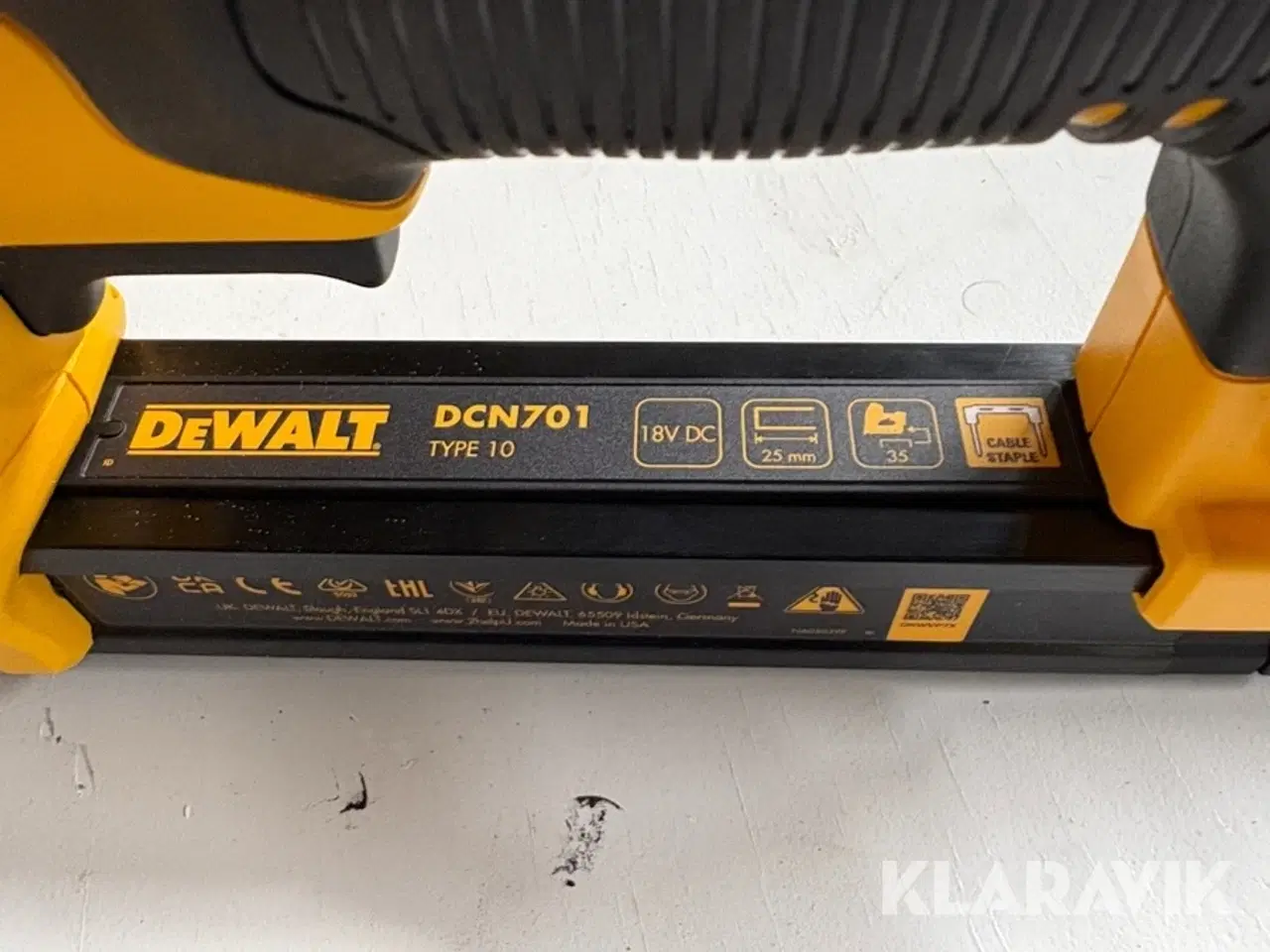 Billede 7 - Klammepistol Dewalt DCN701N-XJ 18V XR