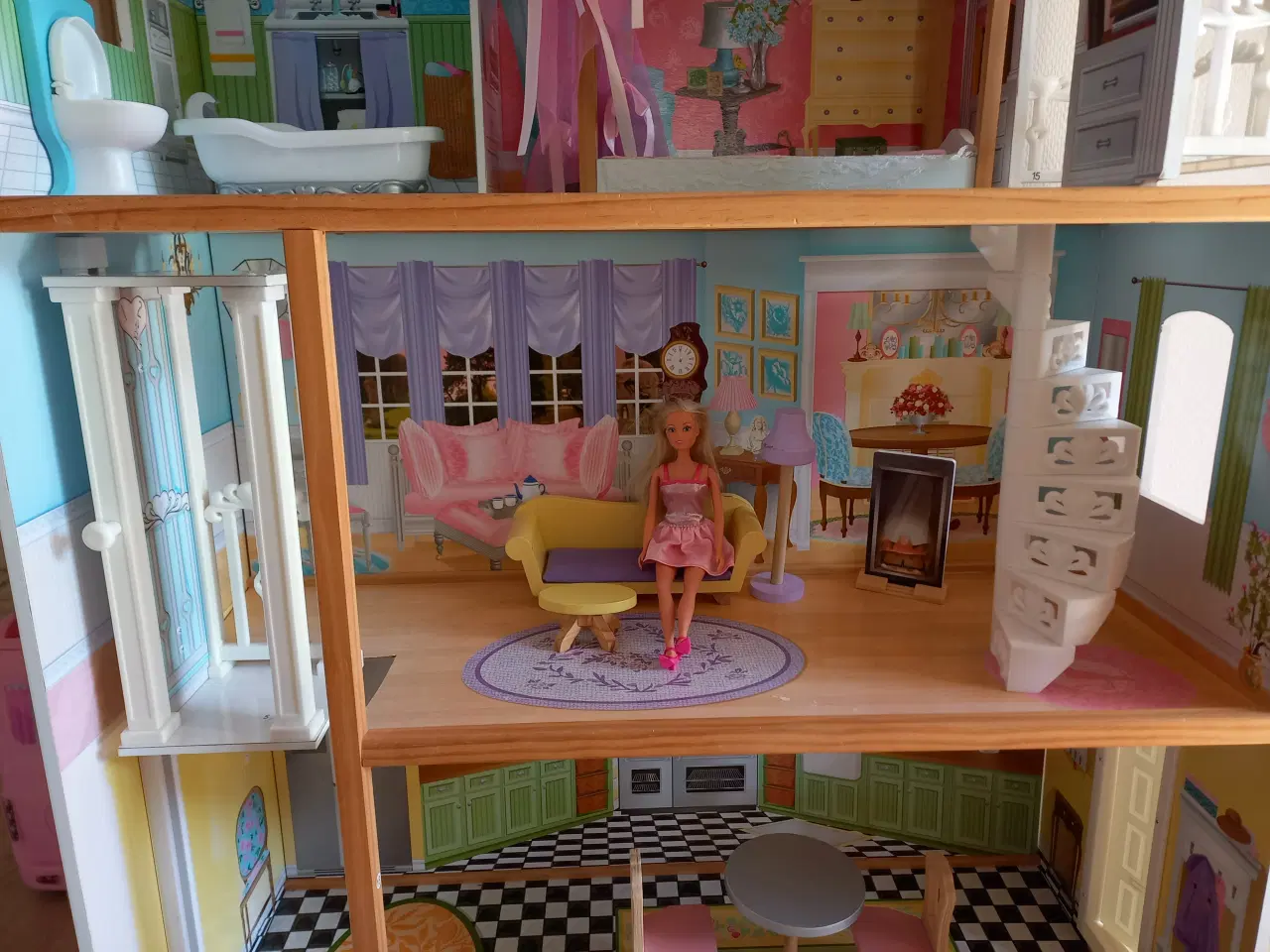 Billede 4 - Kidkraft dukkehus 