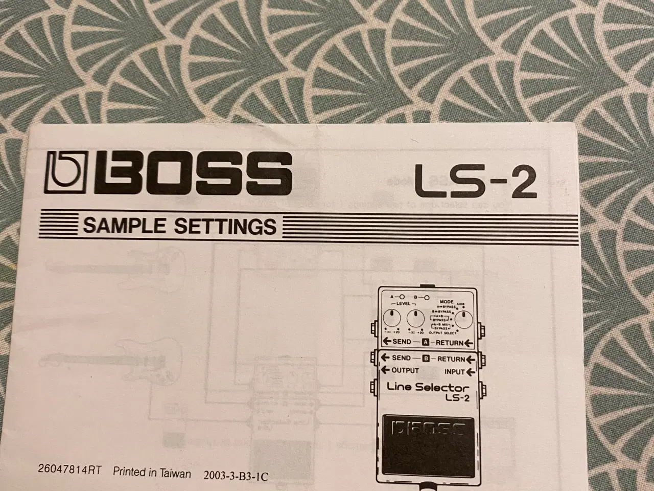 Billede 6 - Boss LS-2 Line selector