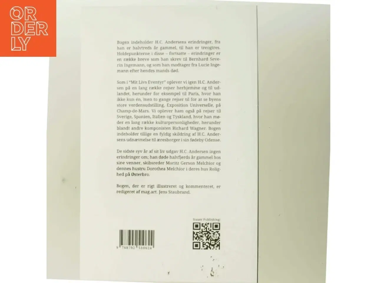 Billede 3 - Mit livs eventyr - fortsættelsen 1855-1868 af H. C. Andersen (f. 1805) (Bog)