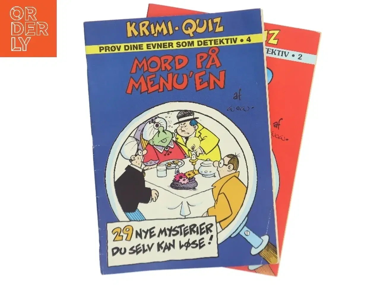 Billede 1 - Mord på Menu'en af Wumo (Bog)