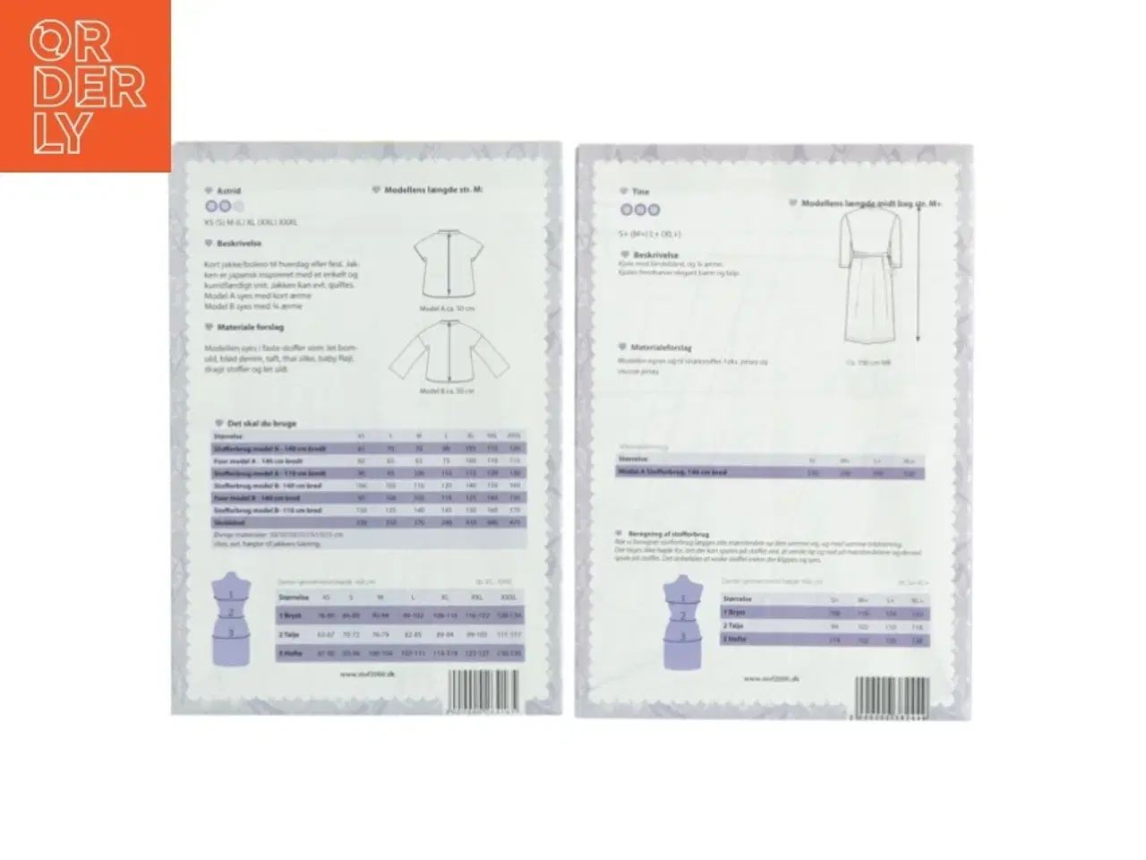 Billede 3 - Symønstre til tøj