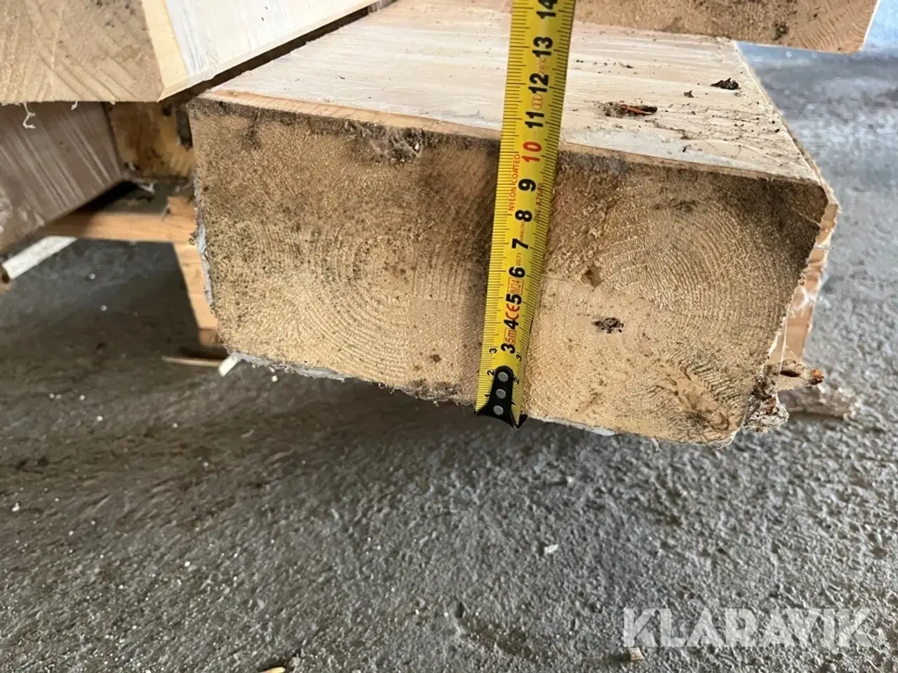 Billede 6 - Limtræsbjælker/egetræbjælke 7 styk