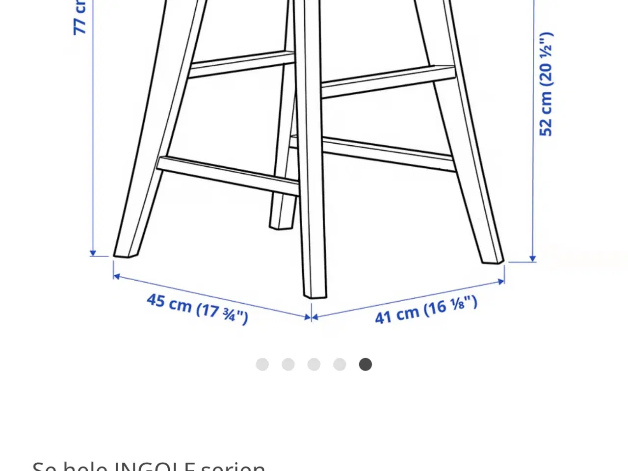 Billede 2 - Højstole børnestole 2 styk