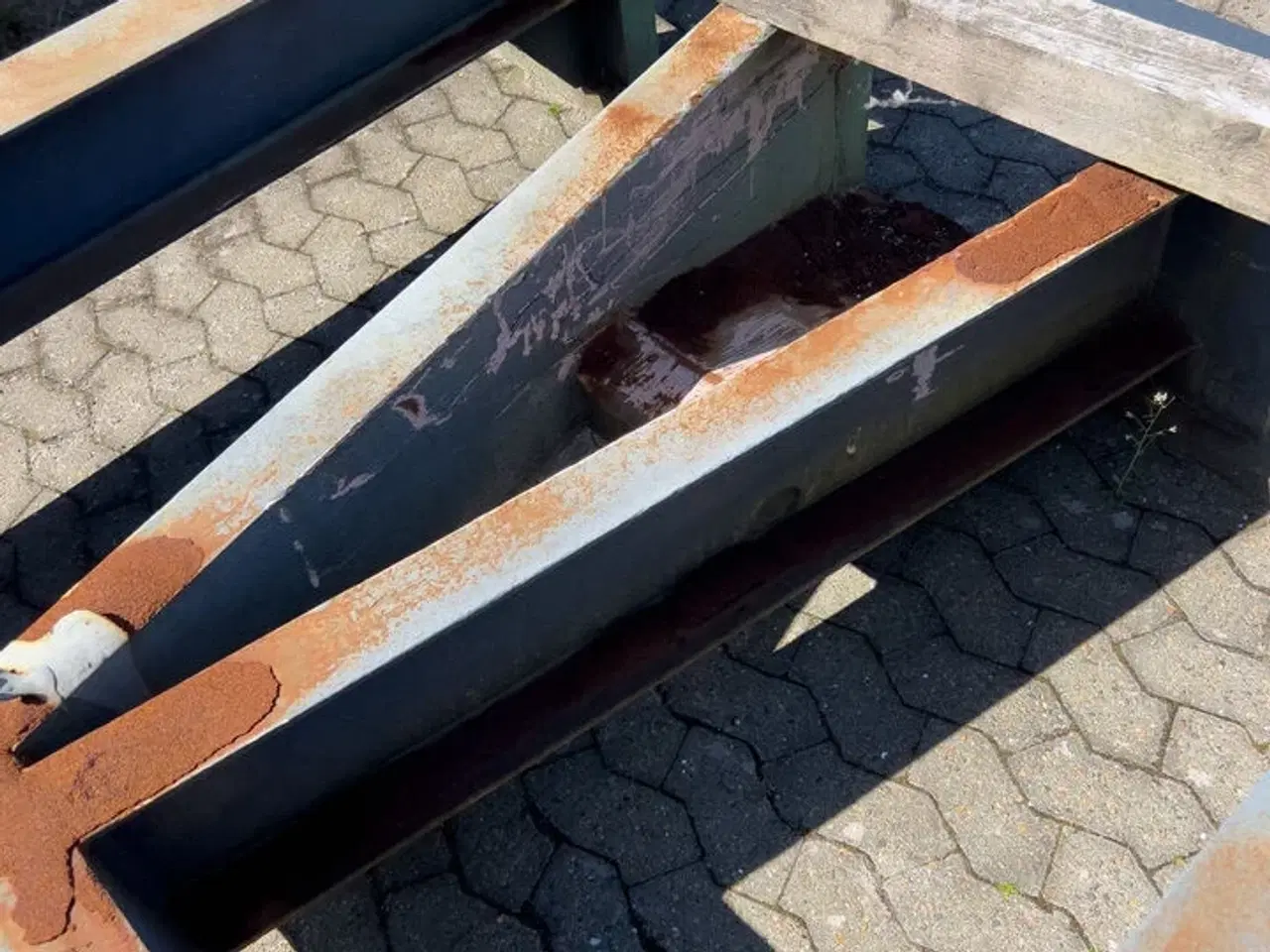 Billede 5 - Pladslad/vogn til container