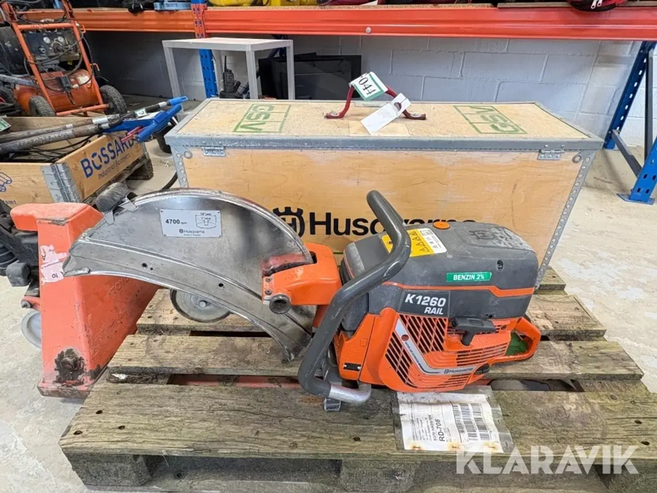 Billede 2 - Kapsav Husqvarna K1260 rail
