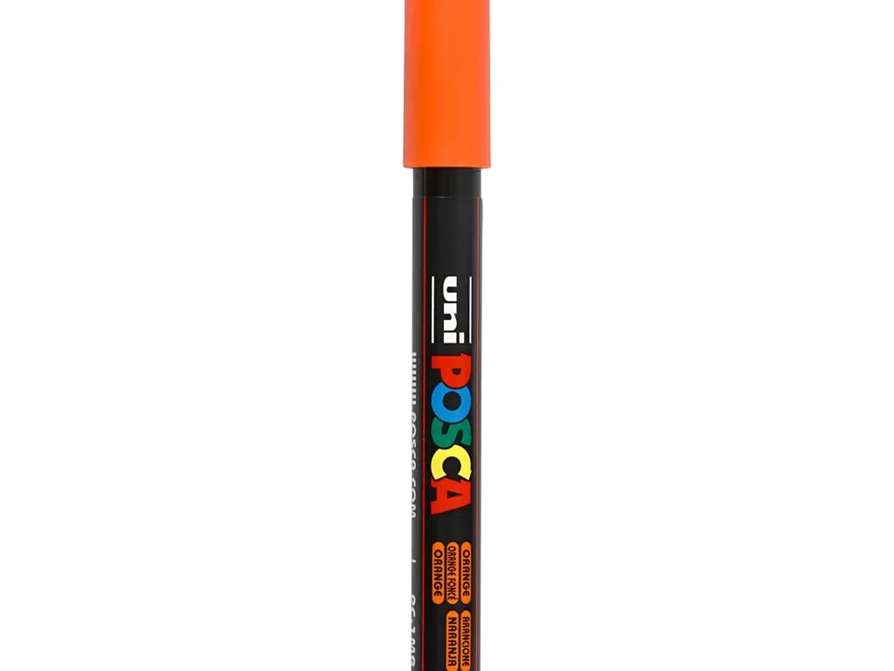Billede 1 - Posca Tusch, PC-1MR, streg 0,7 mm, extra-fine, orange, 1 stk.