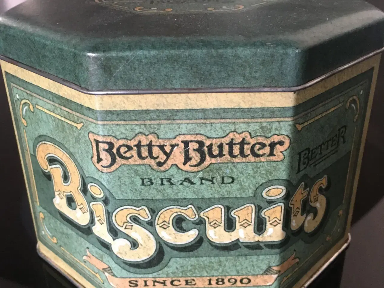 Billede 1 - Betty Butter vintage kagedåse