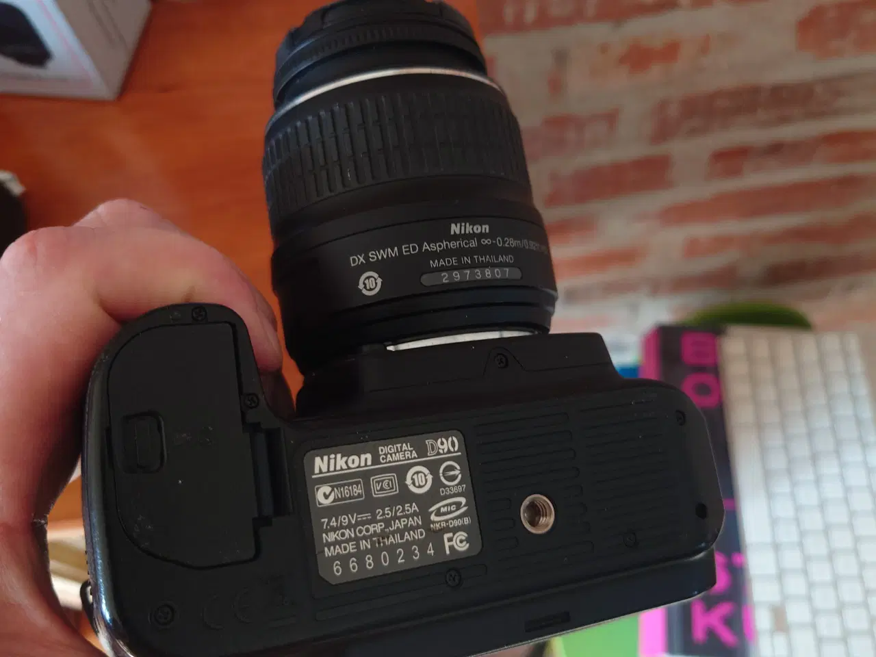 Billede 7 - Nikon D90 12.3,64 gb,18-55mm lense, blitz & taske 