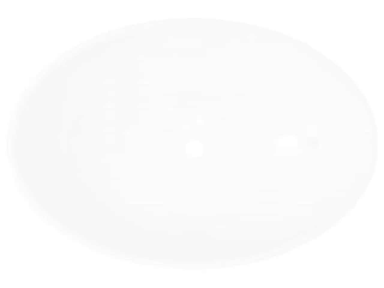 Billede 3 - Keramisk luksushåndvask oval hvid 40 x 33 cm