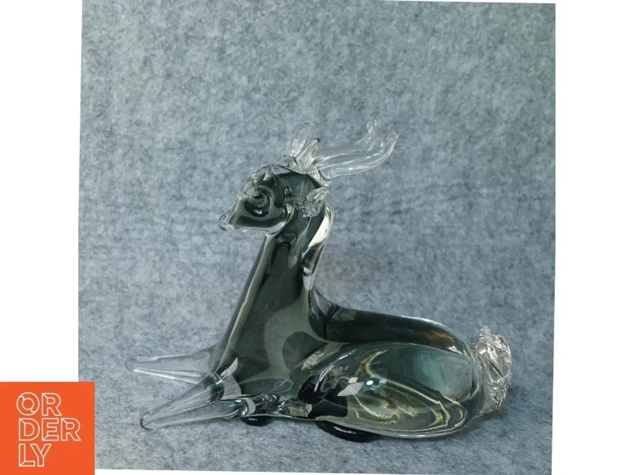 Billede 1 - Glas figur (str. 17 x 7 x 14 cm) Muranoglas