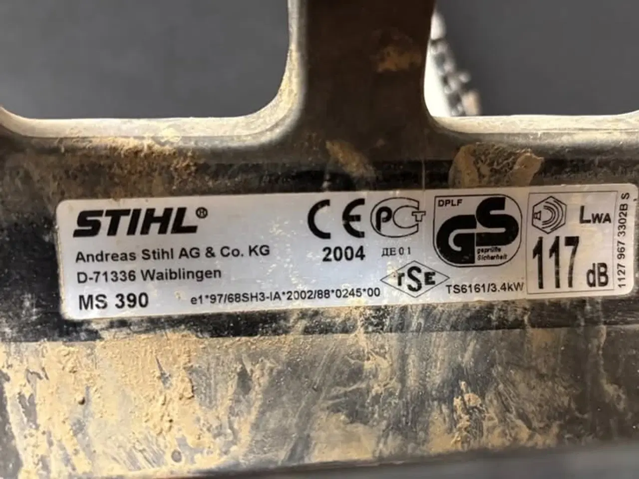 Billede 3 - Stihl ms390 Motorsav