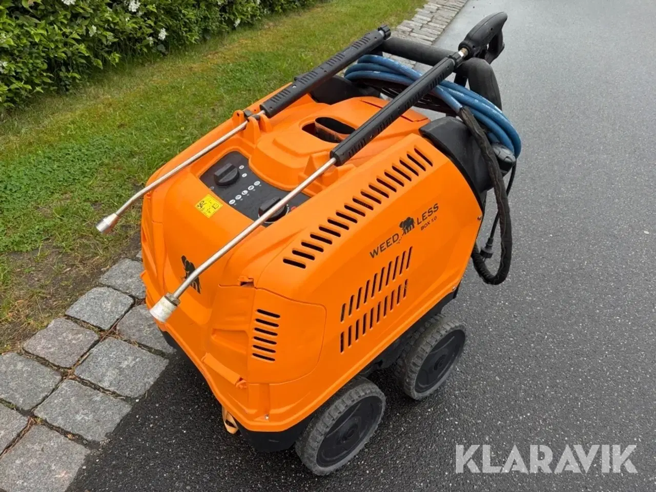 Billede 1 - Ukrudtskoger / hedvandsrenser Weedless Box 1.0 med 2 lanser