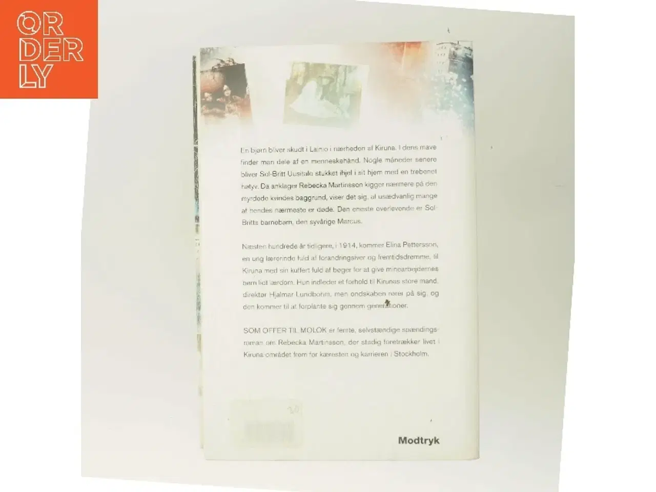 Billede 3 - Som Offer Til Molok af Åsa Larsson (Bog)