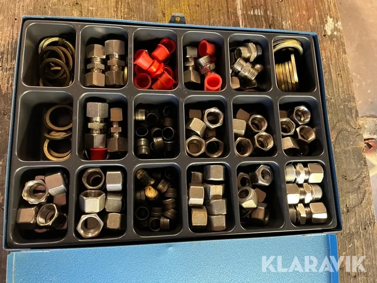 Billede 5 - Hydraulik nipler 34 sæt