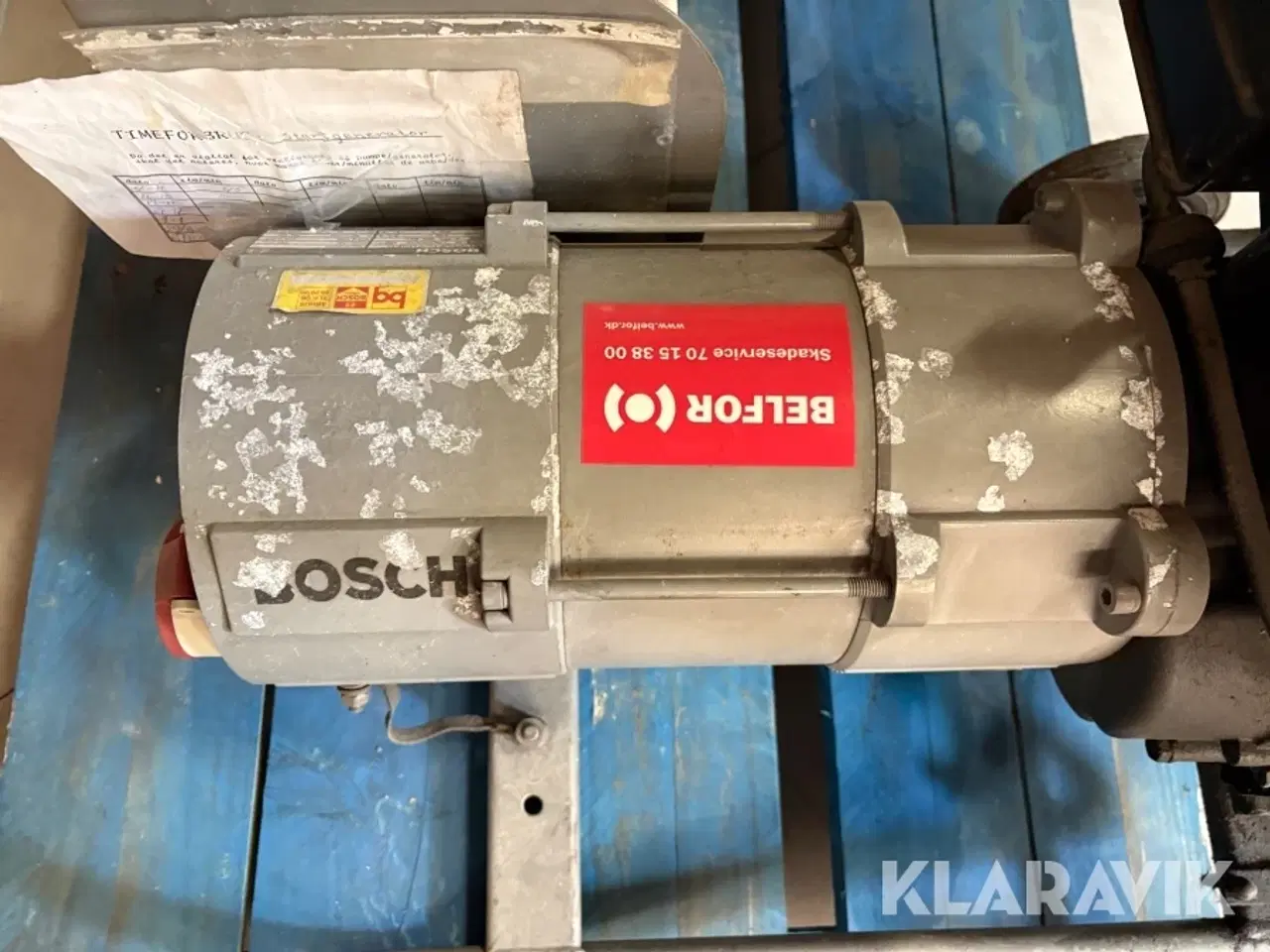 Billede 4 - Benzin generator / strømaggregat Bosch G 6000.
