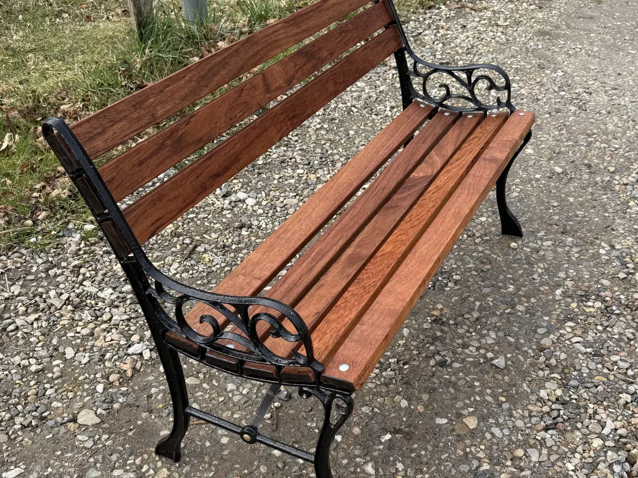 Billede 1 - Havebænk støbejerns bænk 