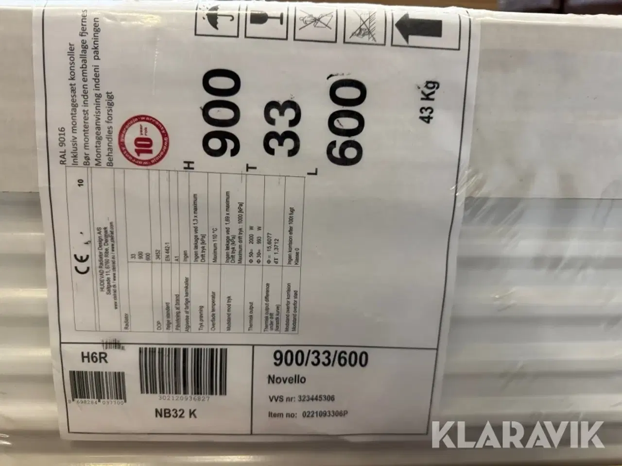 Billede 4 - Radiatorer 6 styks LOT