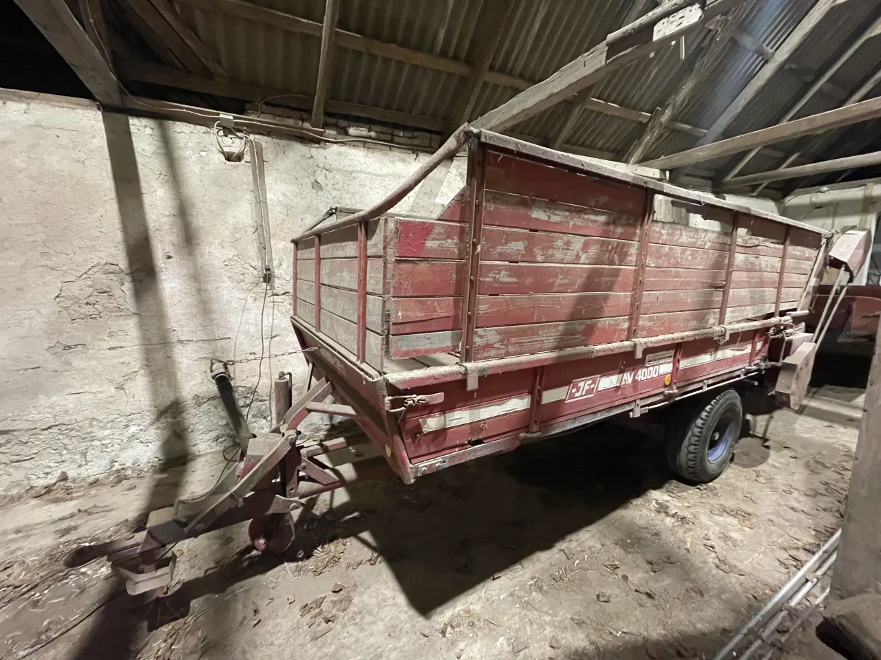 Billede 1 - Aflæsservogn JF vogn