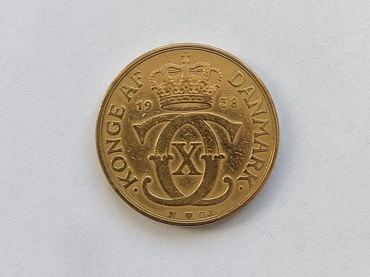Billede 1 - 2 Kroner 1938 - Renset